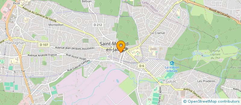 localisation de l'entreprise ALMAOUAFA  SAINT-MEDARD-EN-JALLES