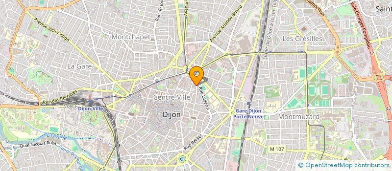 localisation de l'entreprise ALMAPAGO à DIJON