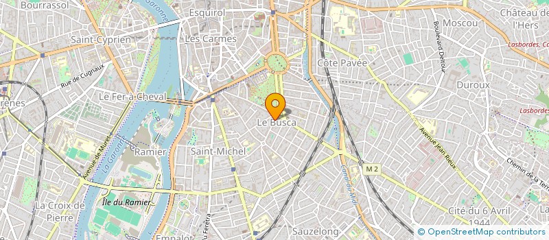 localisation de l'entreprise ALMAPSY à TOULOUSE