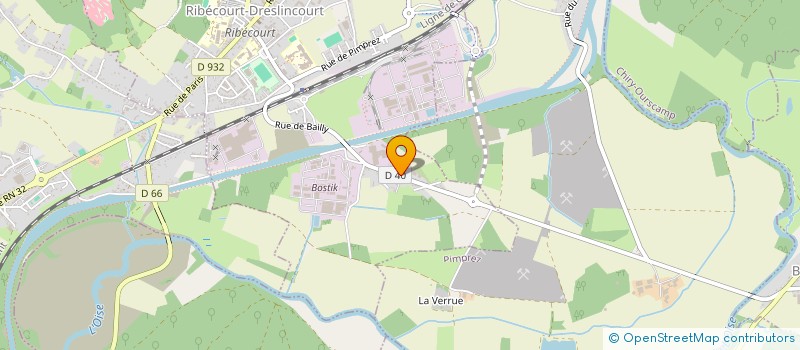 localisation de l'entreprise ALMAR  TRACY-LE-MONT