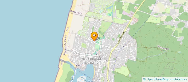 localisation de l'entreprise ALMAR  VIEUX-BOUCAU-LES-BAINS