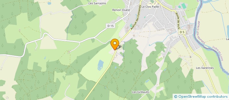 localisation de l'entreprise ALMAR  LA ROCHE-POSAY