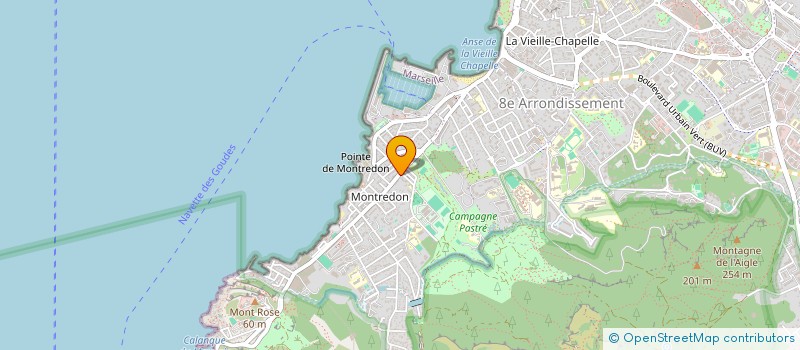 localisation de l'entreprise ALMAR à MARSEILLE