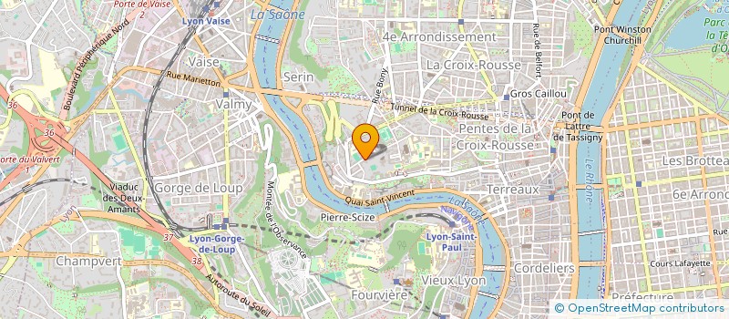 localisation de l'entreprise ALMARA HOLDING à LYON