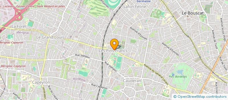 localisation de l'entreprise ALMARAUD  BORDEAUX