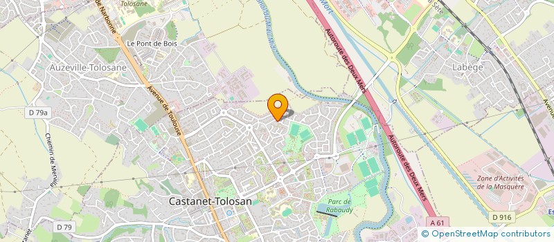 localisation de l'entreprise ALMARIA à CASTANET-TOLOSAN