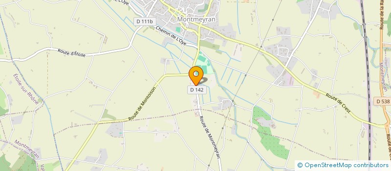 localisation de l'entreprise ALMARIEDO  MONTMEYRAN