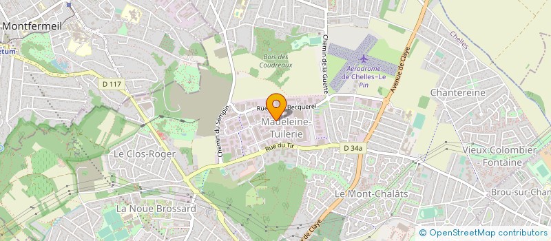 localisation de l'entreprise ALMARIGO à CHELLES
