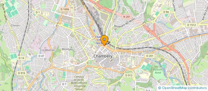 localisation de l'entreprise ALMARIM  CHAMBERY