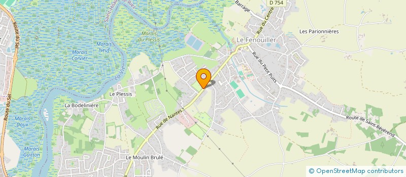 localisation de l'entreprise ALMARO  LE FENOUILLER