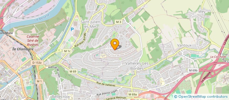 localisation de l'entreprise ALMARO  METZ