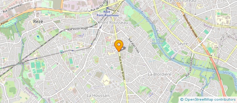 localisation de l'entreprise ALMAS à REZE