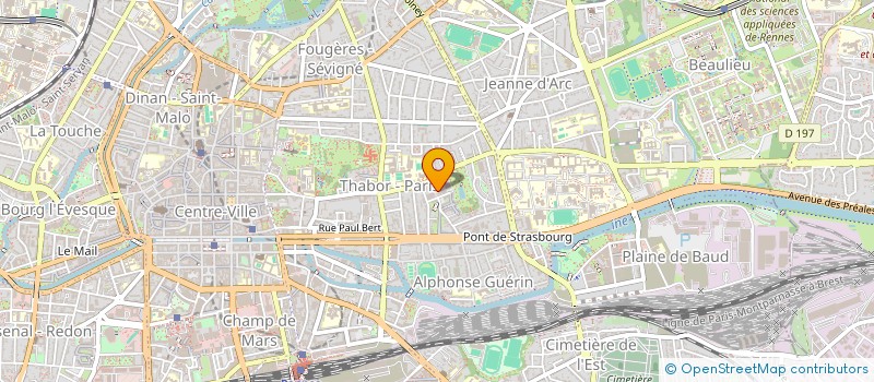 localisation de l'entreprise ALMAS INVEST  RENNES