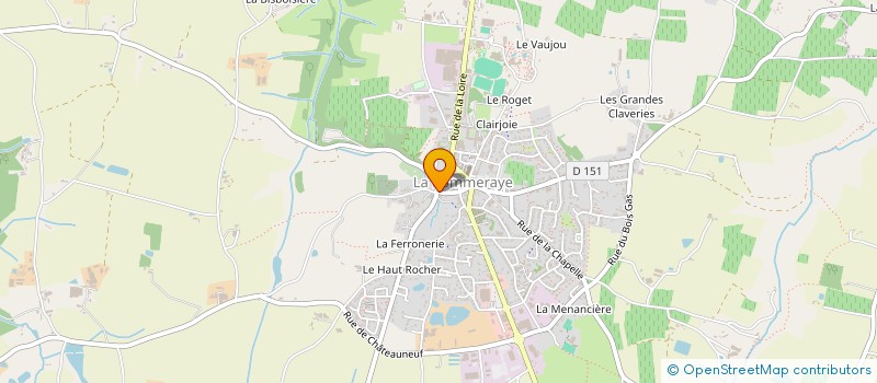 localisation de l'entreprise ALMAS INVEST  MAUGES-SUR-LOIRE