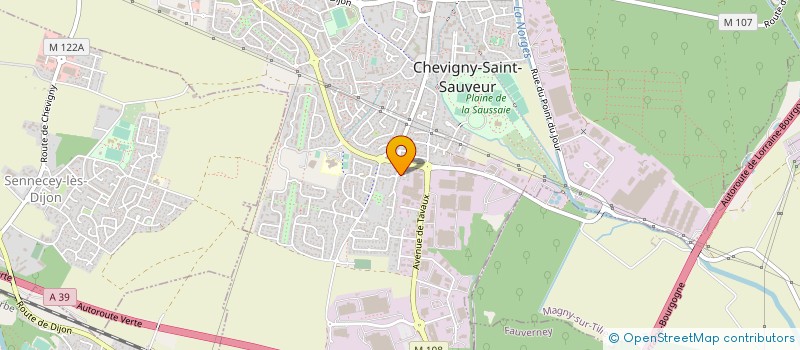 localisation de l'entreprise ALMAS PROPRETE  DIJON