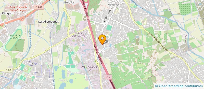 localisation de l'entreprise ALMAS RUGS  VEDENE