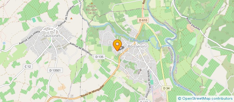 localisation de l'entreprise ALMASA OFFICE  BOISSERON