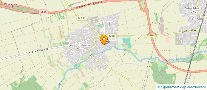 localisation de l'entreprise ALMASI  GEISPOLSHEIM