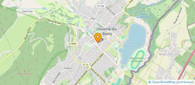 localisation de l'entreprise ALMASY  DIVONNE-LES-BAINS