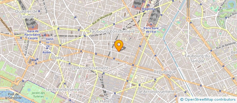 localisation de l'entreprise ALMAVIA CX  PARIS