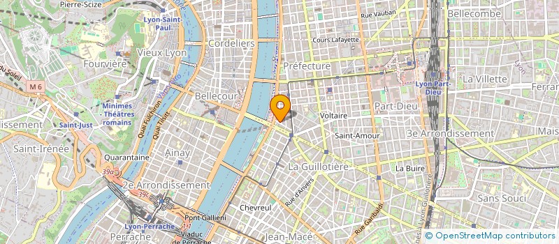 localisation de l'entreprise ALMAVIVA  LYON