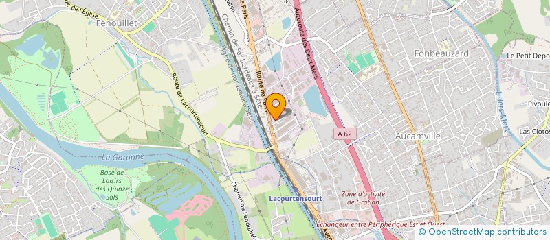 localisation de l'entreprise ALMAX à AUCAMVILLE