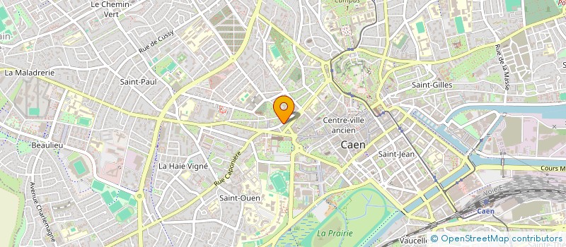 localisation de l'entreprise ALMAX  CAEN