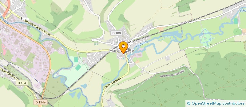 localisation de l'entreprise ALMAYA MARKET  MARTIN-EGLISE