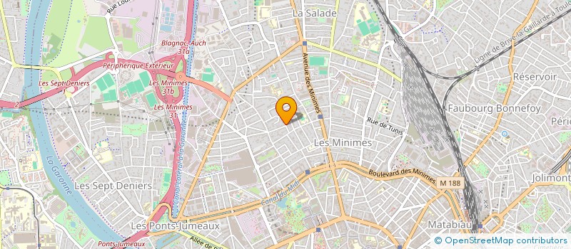 localisation de l'entreprise ALMAYRAC MARLOT INDIVISION à TOULOUSE