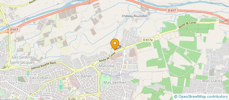 localisation de l'entreprise ALMAZ  PERPIGNAN