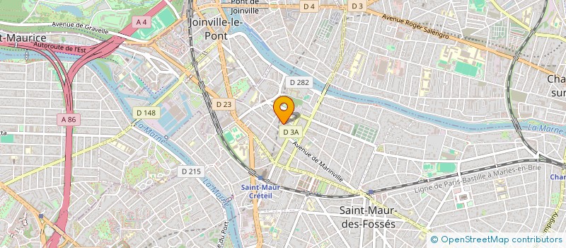 localisation de l'entreprise ALMB à SAINT-MAUR-DES-FOSSES