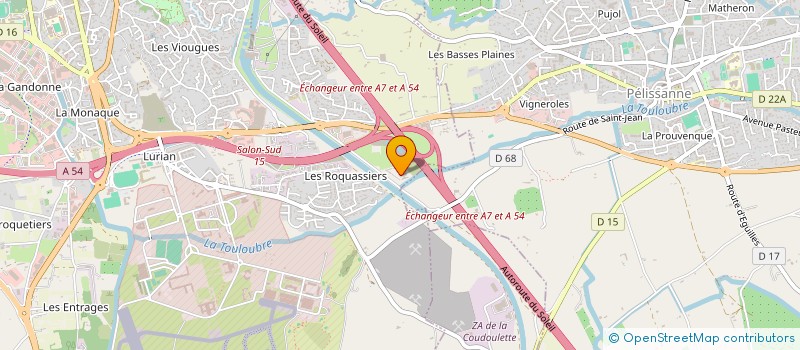 localisation de l'entreprise ALMC  SALON-DE-PROVENCE