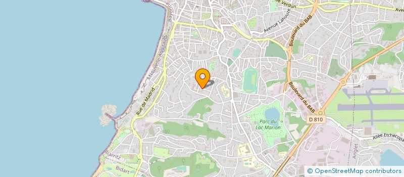 localisation de l'entreprise ALMEA à BIARRITZ