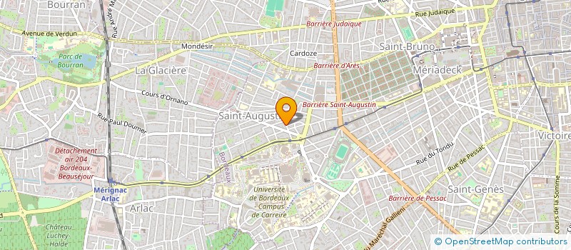 localisation de l'entreprise ALMEA  BORDEAUX