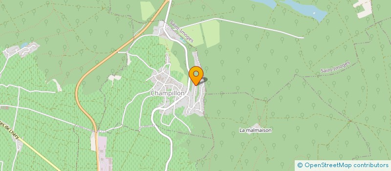 localisation de l'entreprise ALMEA  CHAMPILLON