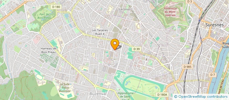 localisation de l'entreprise ALMEC à RUEIL-MALMAISON