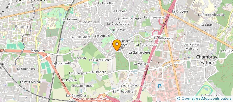 localisation de l'entreprise ALMEDA  CHAMBRAY-LES-TOURS