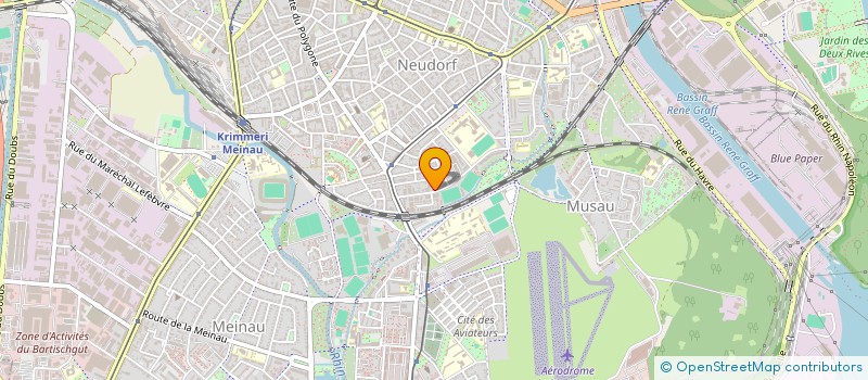 localisation de l'entreprise ALMEDIA à STRASBOURG