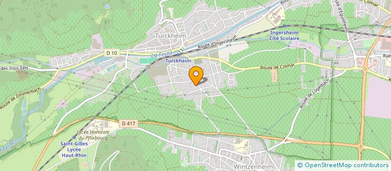 localisation de l'entreprise ALMEIDA  TURCKHEIM