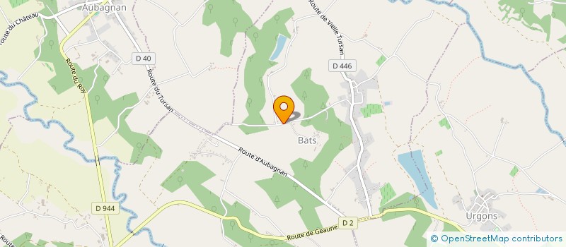 localisation de l'entreprise ALMEIDA  BATS