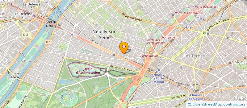 localisation de l'entreprise ALMEIDA ARTISANS SERVICES à NEUILLY-SUR-SEINE