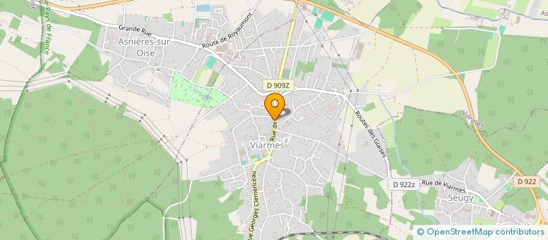 localisation de l'entreprise ALMEIDAS GILDA FENETRES ET PORTES  VIARMES