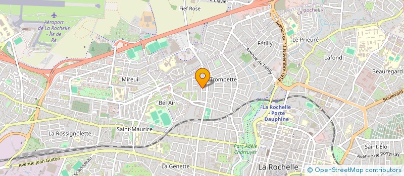 localisation de l'entreprise ALMEO  LA ROCHELLE