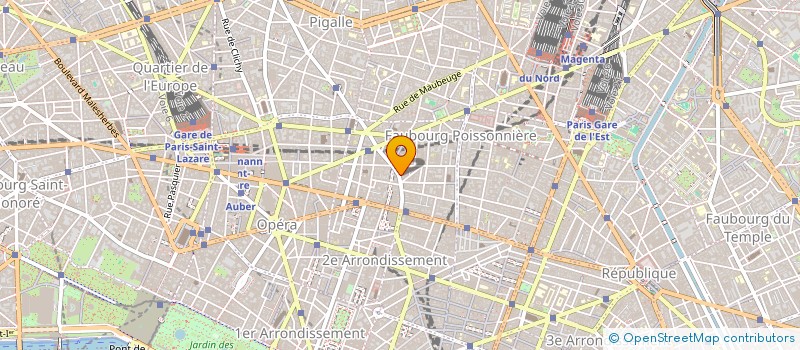 localisation de l'entreprise ALMER  PARIS