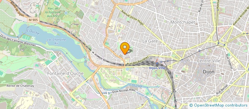 localisation de l'entreprise ALMERIA à DIJON