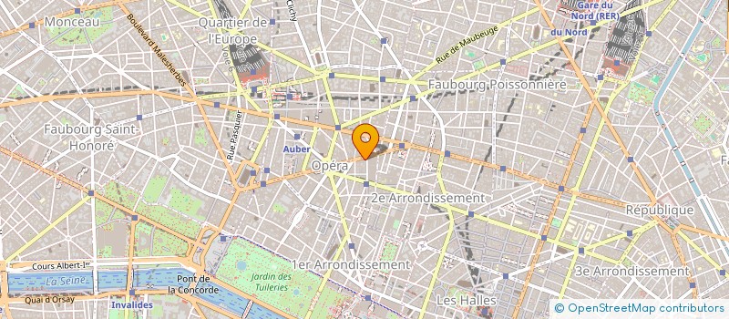 localisation de l'entreprise ALMERIA RP à PARIS