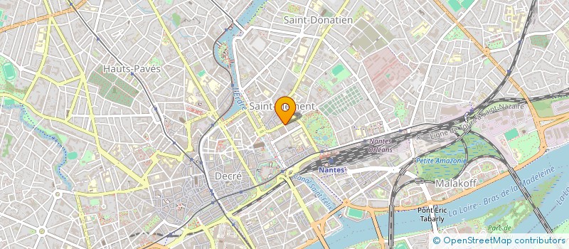localisation de l'entreprise ALMERIC à NANTES