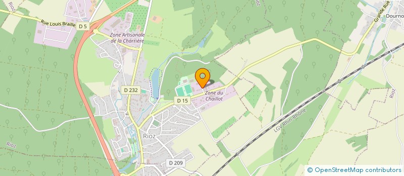 localisation de l'entreprise ALMERINDA  RIOZ