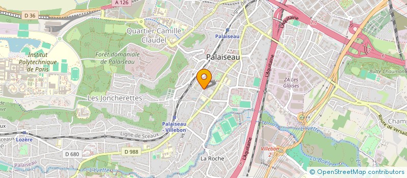 localisation de l'entreprise ALMESE à PALAISEAU