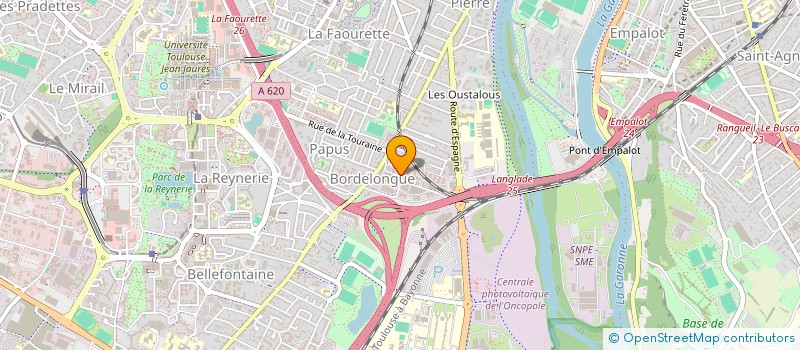localisation de l'entreprise ALMETECH à TOULOUSE